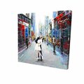 Fondo 16 x 16 in. Kiss of Times Square-Print on Canvas FO3337413